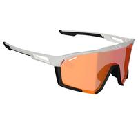 Occhiali leatt speedviz pro cryztal nero bianco lente rossa