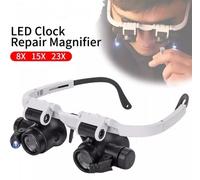 TOOLCRAFT 2469761 OCCHIALI DINGRANDIMENTO CON ILLUMINAZIONE LED INGRANDIMENTI