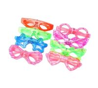 Occhiali luminosi a LED Rave, 12 pezzi, per feste di compleanno dei bambini, occhiali a LED per feste, occhiali luminosi per feste di compleanno, giocattoli luminosi, Occhiali a LED, 12 pezzi