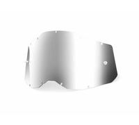 OCCHIALI MASCHERA CROSS ENDURO ATV LENTE A SPECCHIO GRIGIO