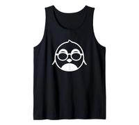 Occhiali minimalisti a Forma di Pinguino con Silhouette Nerd Canotta