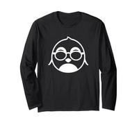 Occhiali minimalisti a Forma di Pinguino con Silhouette Nerd Maglia a Manica