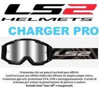 Maschera Moto Ls2 Charger Pro H-V Giallo