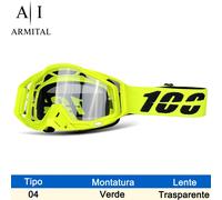 Occhiali Motocross Antiappannamento UV400 MX ATV MTB Sci Maschera Sport Outdoor