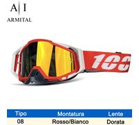Occhiali Motocross Antiappannamento UV400 MX ATV MTB Sci Maschera Sport Outdoor