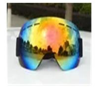 Occhiali Motocross Light Ski Goggles Double Lens Layers UV400 Anti Fog Big Ski Mask Glasses Skiing Men Women Snow Snowboard Goggles Winter Eyewear(Red)