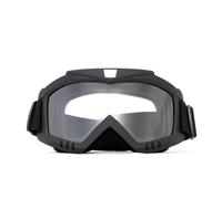 Occhiali Motocross Maschera anti-sabbia per occhiali da moto da esterno, occhiali da sci per moto fuoristrada(Grey)