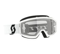 Occhiali motocross SCOTT Primal Clear bianco con plexiglass trasparente