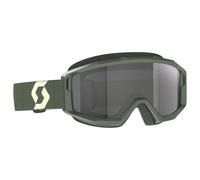 Occhiali motocross SCOTT Primal Sand Dust kaki con plexiglass grigio