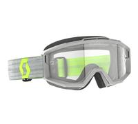 Occhiali motocross SCOTT Split OTG grigio-giallo con plexiglass trasparente