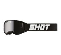 Occhiali motocross Shot Assault 2.0 Solid black con vetro iridium