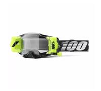 Occhiali MX 100% Armega Roll Off Black Clear Per Fuoristrada MTB Motocross ATV