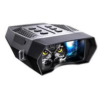 Occhiali notturni ad alte prestazioni Binocolo for visione notturna NV5000 2K Attrezzatura da campeggio Aggiornamento Telescopio da caccia digitale a infrarossi Fotografia Video 1312ft/400M con facile