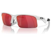 Occhiali oakley capacitor per bambini bianco lucido prizm field ref oo9013 0362