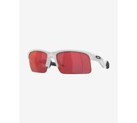 Occhiali Oakley Capacitor Polished White con lenti Prizm Field bambini