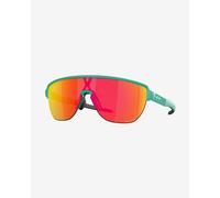 Occhiali Oakley Corridor Matte Celeste con lente Prizm Ruby