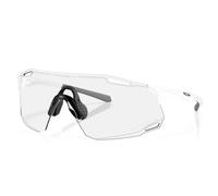 Occhiali Oakley Cybr Dyno - Matte white iridium photochromic Fotocromatica / Bianco