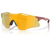 Occhiali oakley cybr zero matte iron red prizm 24k codice oo9512d 0339
