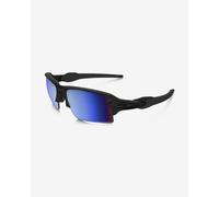 Occhiali Oakley Flak 2.0 XL nero opaco con lenti Prizm Deep Water polarizzate