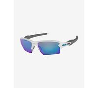 Occhiali Oakley Flak 2.0 XL O Polished White con lenti Prizm Sapphire