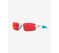 Occhiali Oakley Flak XXS Matte White con lenti Prizm Field bambini