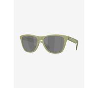 Oakley Uomo OO9013 FROGSKINS 9013M2 Occhiali da sole O_Matter Verde Grigio Squadrata Polarizzata