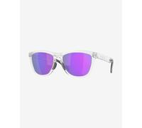 Occhiali Oakley Frogskins Range Matte Clear con lenti Prizm Violet