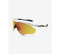 Occhiali Oakley M2 Frame XL bianco con lenti Fire Iridium