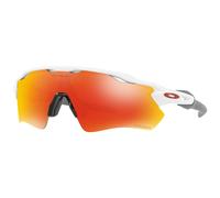 Occhiali Oakley Radar EV Path Team Colors - Polished white Prizm ruby Prizm / Bianco