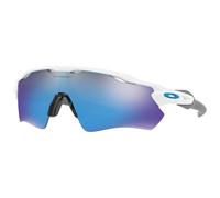 Occhiali Oakley Radar EV Pitch Polished White con lenti Prizm Sapphire