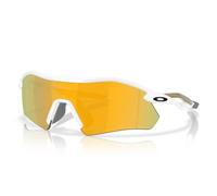 Occhiali Oakley Radar Plate - Polished White Prizm 24k Polarized Polarizzata / Bianco