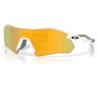 Occhiali oakley radar plate polished white prizm 24k polarized ref oo9495 0536