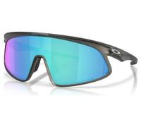 Occhiali oakley rslv 141 matte grey smoke prizm sapphire codice oo9524d 0441