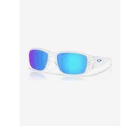 Occhiali Oakley Tourniquet Polished Clear con lenti Prizm Sapphire