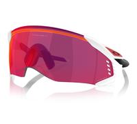 Occhiali Oakley Velo Kato - Matte White Prizm Road Prizm / Bianco