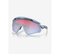 Occhiali Oakley Wind Jacket 2.0 Matte Transparent Stonewash lente Prizm Snow Sapphire Iridium