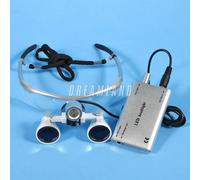 Occhiali occhialini Dentale Binocular Medical 3.5x420mm lampada LED Lamp Light