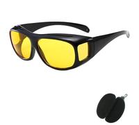 Occhiali penetranti a infrarossi, occhiali Dotmalls Nightglo, occhiali con faro per la guida, occhiali per la visione notturna occhiali da guida notturni antiriflesso occhiali polarizzati (1pcs)