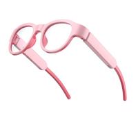 Occhiali per bambini con luce blu con audio Bluetooth, suono stereo direzionale a telaio aperto, occhiali intelligenti impermeabili IPX4 per ragazze, luce RGB a 7 colori, occhiali intelligenti per