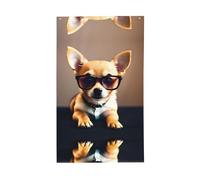Occhiali per cani chihuahua 1 stampa bandiera decorativa per esterni bandiera dovere esposizione interna cortile stagioni decorazioni per le vacanze