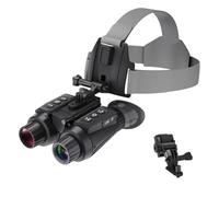 Occhiali per la visione notturna all'aperto, Binocolo for occhiali for visione notturna, visore notturno a infrarossi con montaggio sulla testa Zoom digitale 8X, for caccia, campeggio, sorveglianza