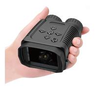 Occhiali per la visione notturna all'aperto, Mini occhiali for visione notturna, binocolo digitale for con zoom 8X Telescopio IR 1080P Salva foto e video Schermo for finestra grande da 3,2"