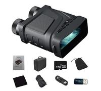 Occhiali per la visione notturna, binocolo termico con schermo HD - Binocolo 4K regolabile a 5 ingranaggi - Occhiali da vista HD tascabili con schermo da 3" per sicurezza e osservazioni selvagge