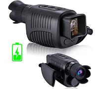 Occhiali per la visione notturna Dispositivo di visione notturna monoculare HD 1080P Infrarossi Zoom digitale 5x Telescopio da caccia Outdoor Day Night Dual Use Full Dark 300m per la caccia, il campeg