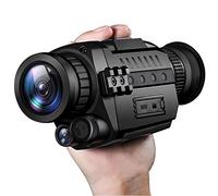 Occhiali per la Visione Notturna, monoculari digitali, ingrandimento 5x35 mm, Raggio di Visione di 200 m/656 Piedi, con Schermo TFT da 1,5" e Fotocamera con Scheda TF da 8 GB, per