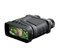 Occhiali per la visione notturna R12 Binocolo Dispositivo di visione notturna Ricaricabile 6W 850nm Infrarossi 1080P HD 5X Zoom digitale Telescopio da caccia Foto Video Registrazione per la caccia, il