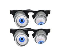 Occhiali per occhi cadenti di Halloween - Funny Eye Eyes | Prop di costume in PVC | GAG GAG di festa | Eyewear inquietante e | Accessorio per il dress-up di Halloween | Costume da topy eroween