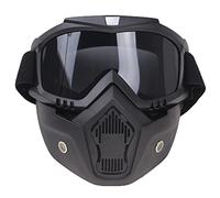 Occhiali per occhiali da moto, occhiali sportivi all'aperto, occhiali da moto con maschera per motocross uomo donna guida all'aperto antivento fuori strada caschi maschera occhiali (colore: B) (colore