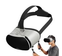 Occhiali per realtà virtuale - Cuffie VR - Occhiali per realtà virtuale - di gioco VR, cuffie per realtà virtuale per telefoni cellulari, kit VR portatile per principianti, bambini e adulti
