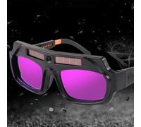 Occhiali per Saldatura Auto-oscuranti Ad Energia Solare Occhiali Leggeri Ad